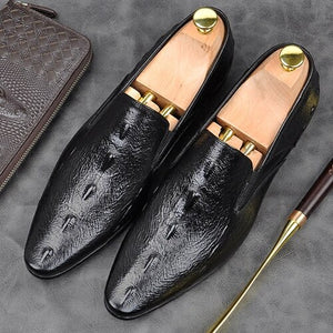New Italian Genuine Leather Men's Comfortable Shoes